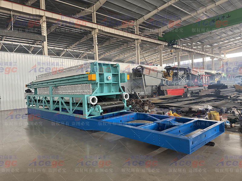 洗沙场板框式污水泥泥处理设备